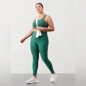 Athleta Pacesetter Ultra High Rise 7/8 Legging | L Tall | Trillium Green | NWT